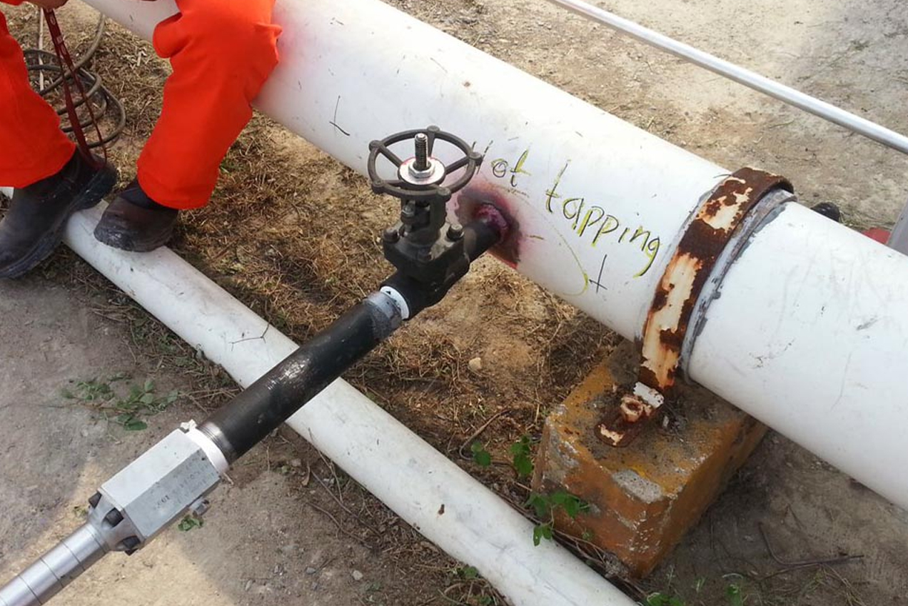 Hot Tapping Services - Live Pipeline Connection Experts